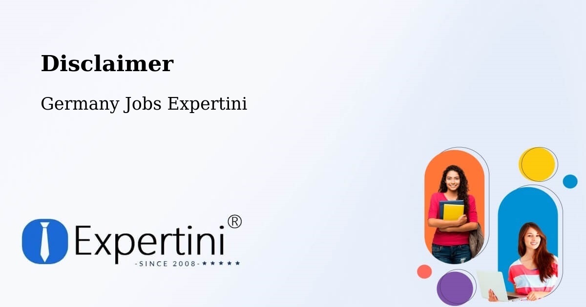 Disclaimer – Solingen - Germany Jobs Expertini