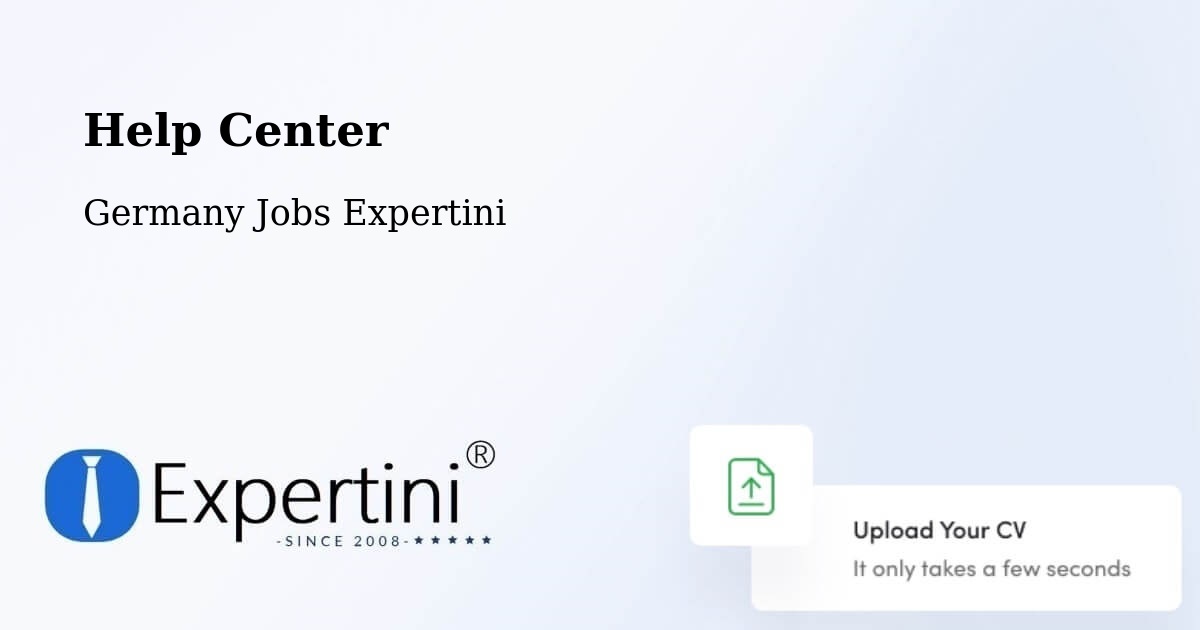 Help Center – Solingen - Germany Jobs Expertini